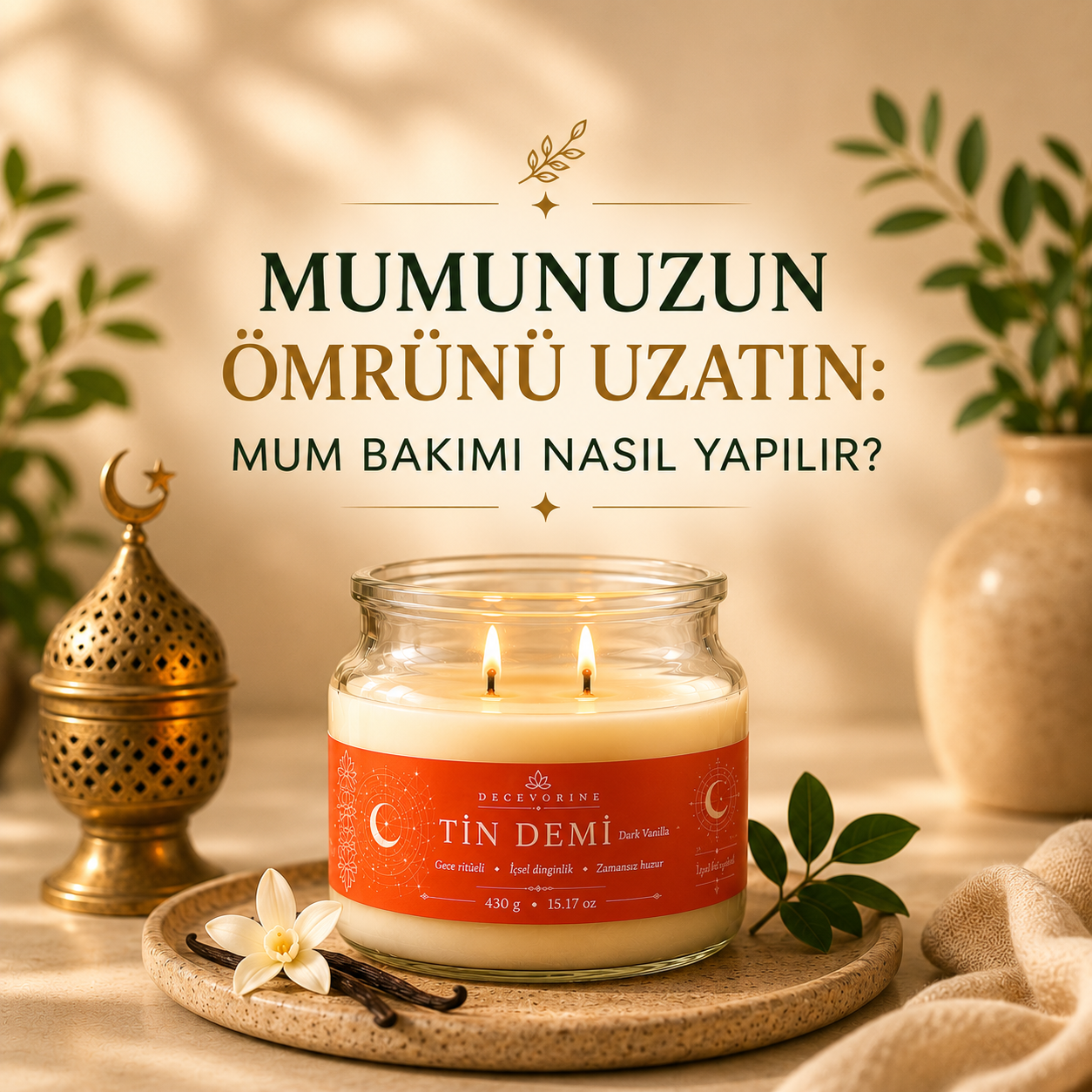 Mumunuzun Ömrünü Uzatın: Mum Bakımı Nasıl Yapılır?