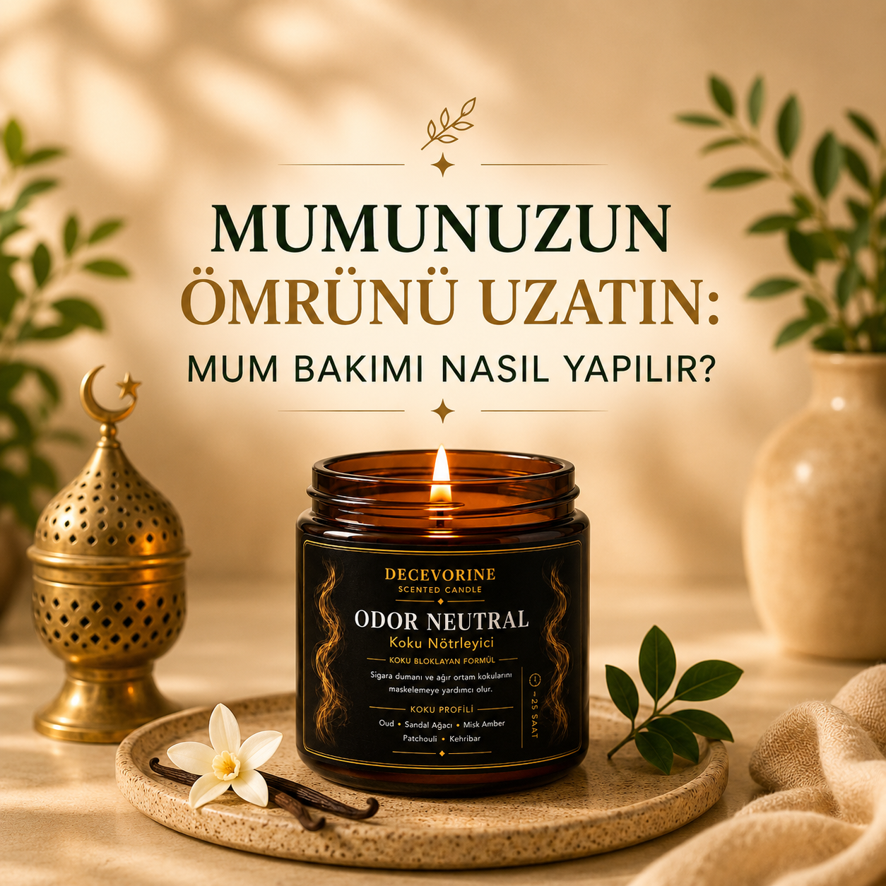 Mumunuzun Ömrünü Uzatın: Mum Bakımı Nasıl Yapılır?