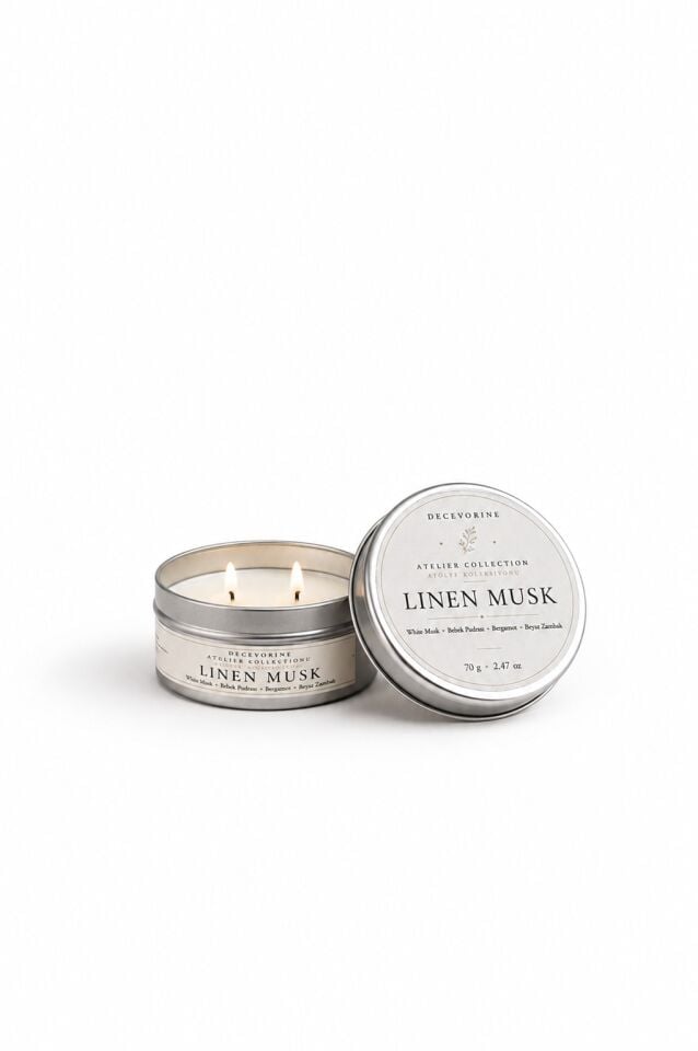 Decevorine Linen Musk Premium Mum – Temiz & Zarif Seri
