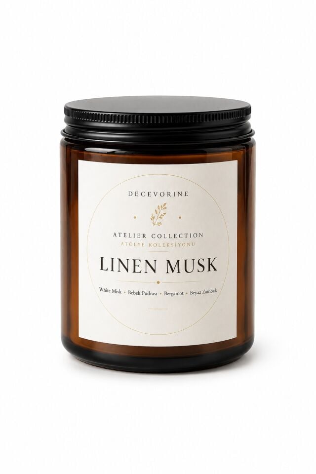 Decevorine Linen Musk Premium Mum – Temiz & Zarif Seri