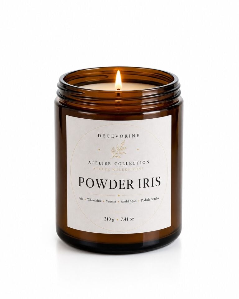 Decevorine Powder Iris Premium Mum – Yumuşak & Zarif Seri