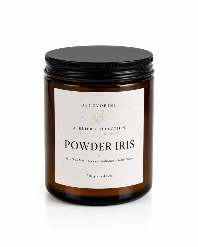 Decevorine Powder Iris Premium Mum – Yumuşak & Zarif Seri