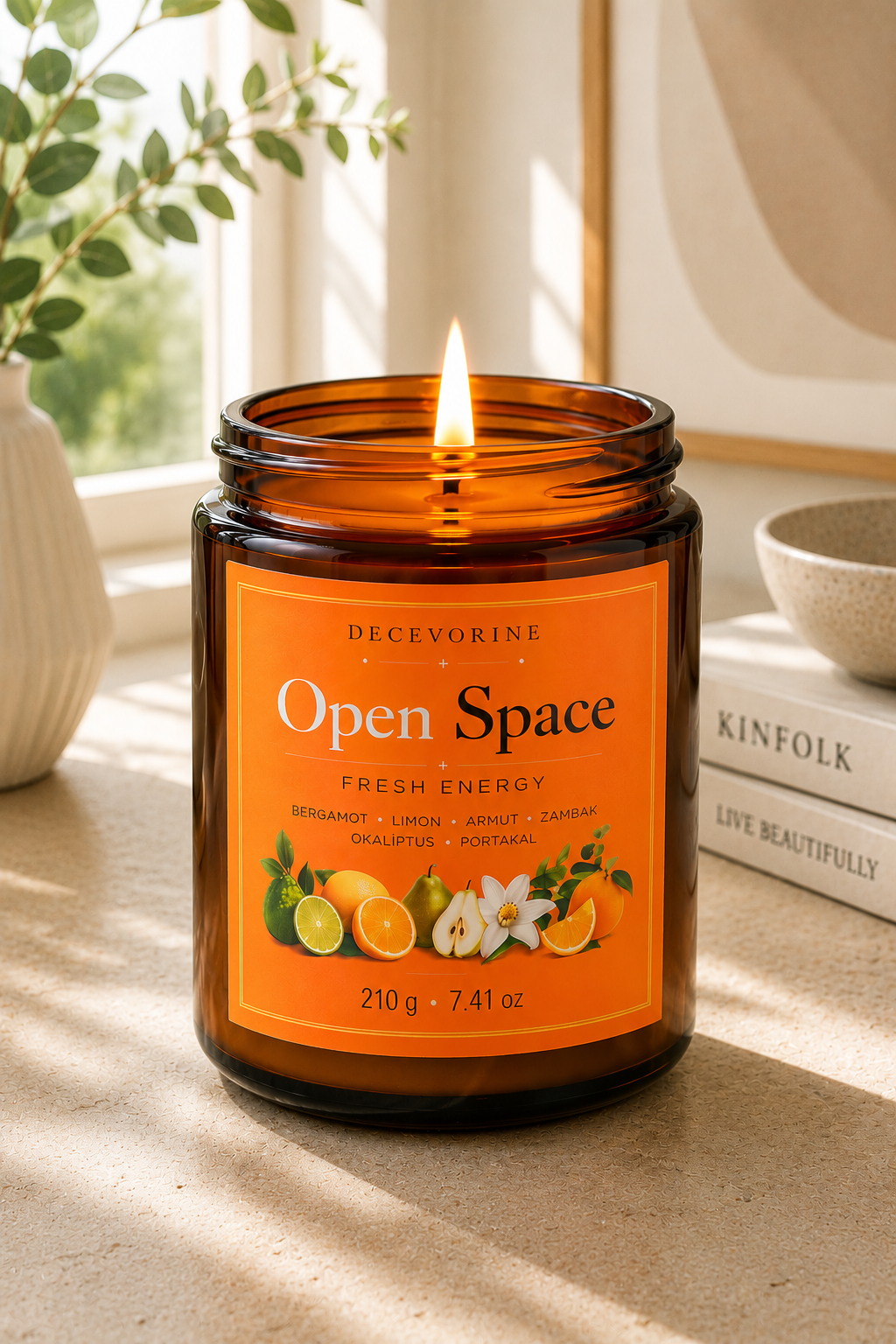 Decevorine Open Space Premium Fresh Kokulu Mum