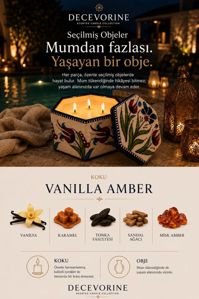 Decevorine Vanilla Amber Seçilmiş Objeler Koleksiyonu