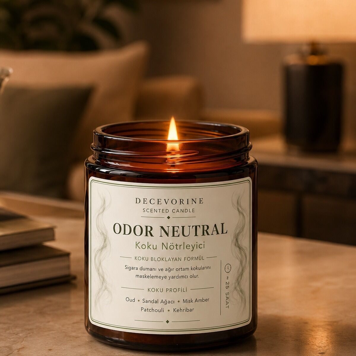 Odor Neutral Koku Nötrleyici Mum 100 Gr