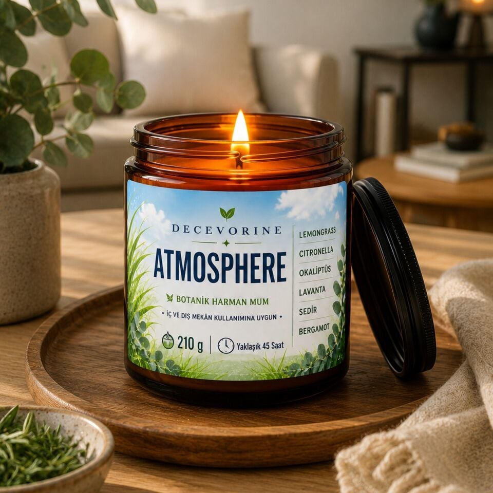 DECEVORINE Atmosphere Botanik Harman Mum 210 GR