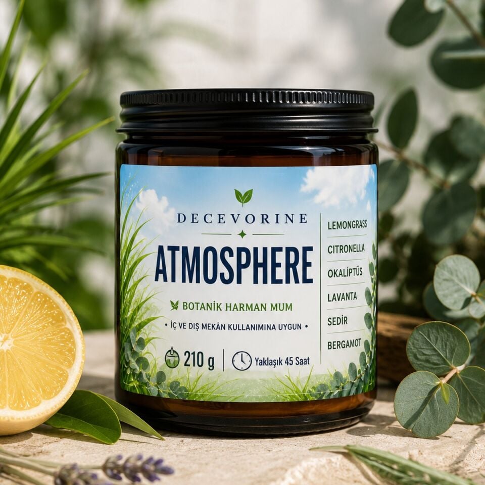 DECEVORINE Atmosphere Botanik Harman Mum 210 GR