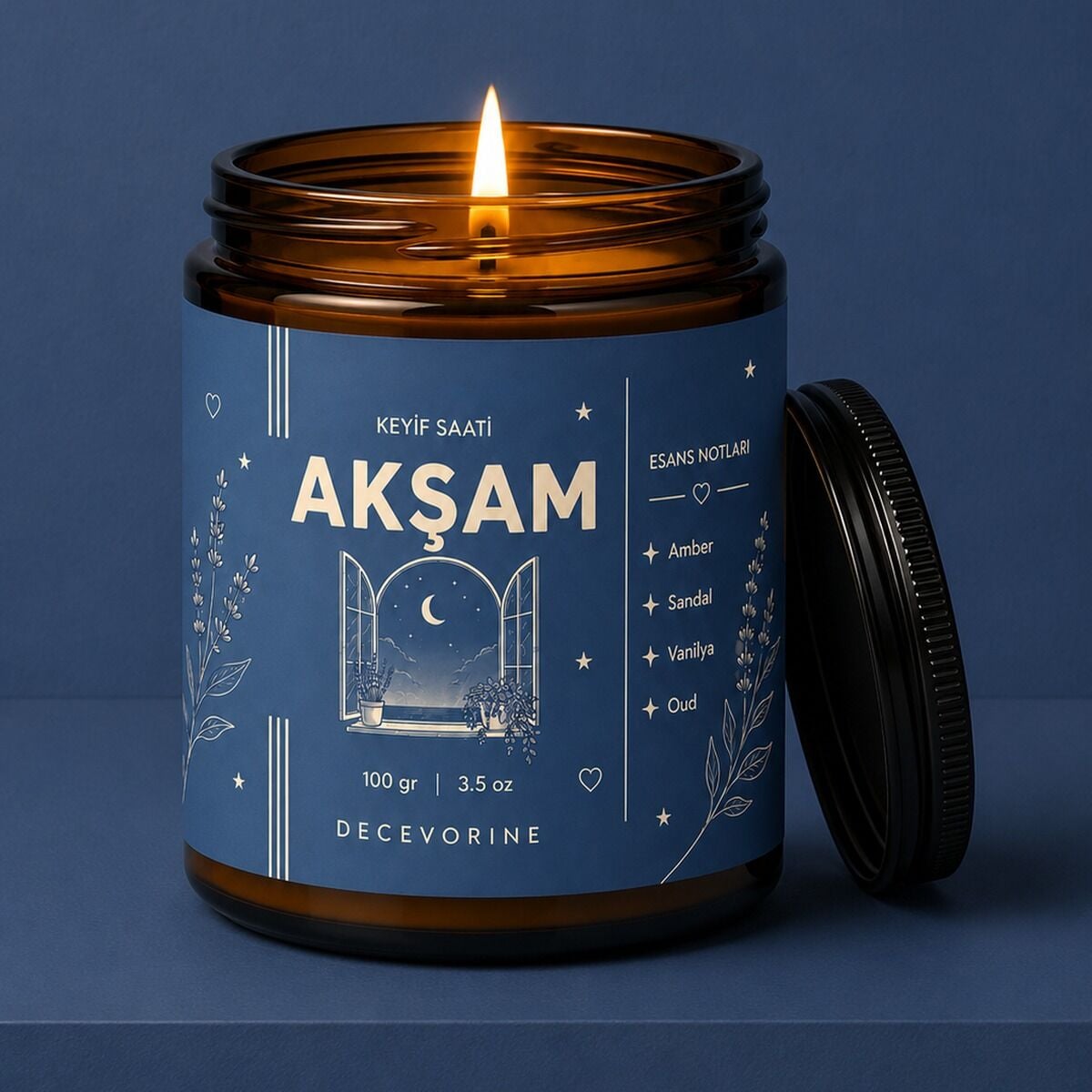 DECEVORINE Akşam Kokulu Mum 100 Gr