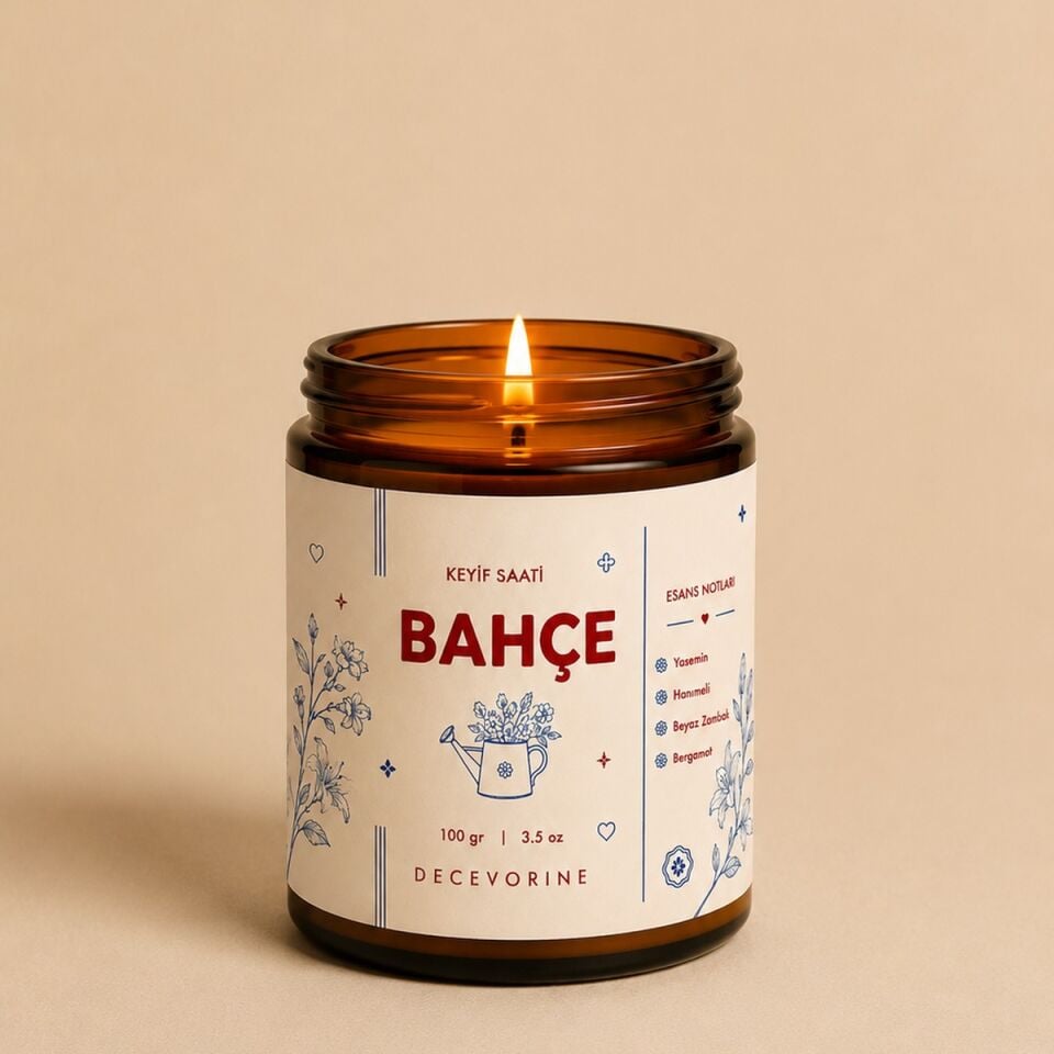 DECEVORINE Bahçe Kokulu Mum 100 Gr