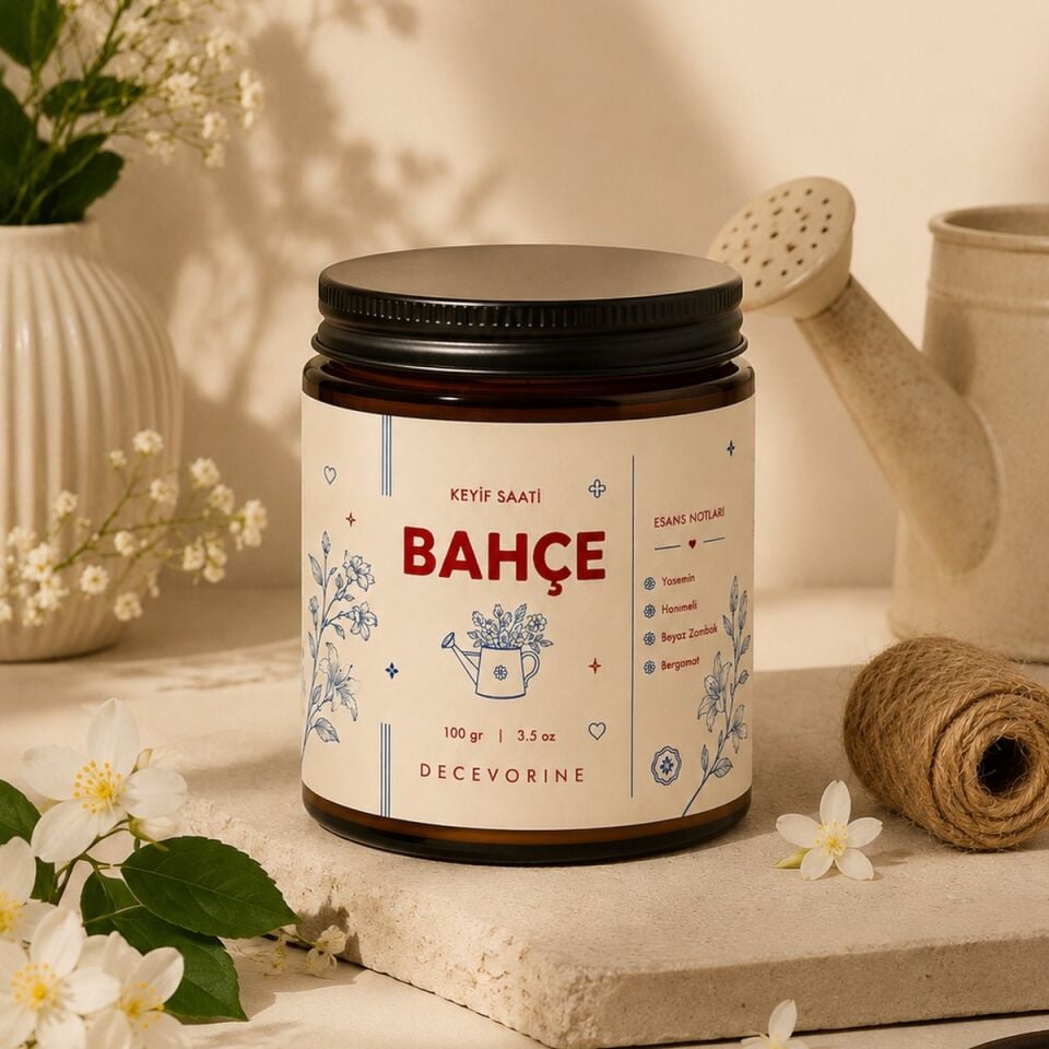 DECEVORINE Bahçe Kokulu Mum 100 Gr