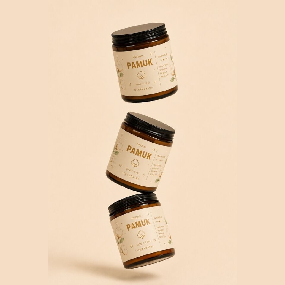 DECEVORINE Pamuk Kokulu Mum 100 Gr