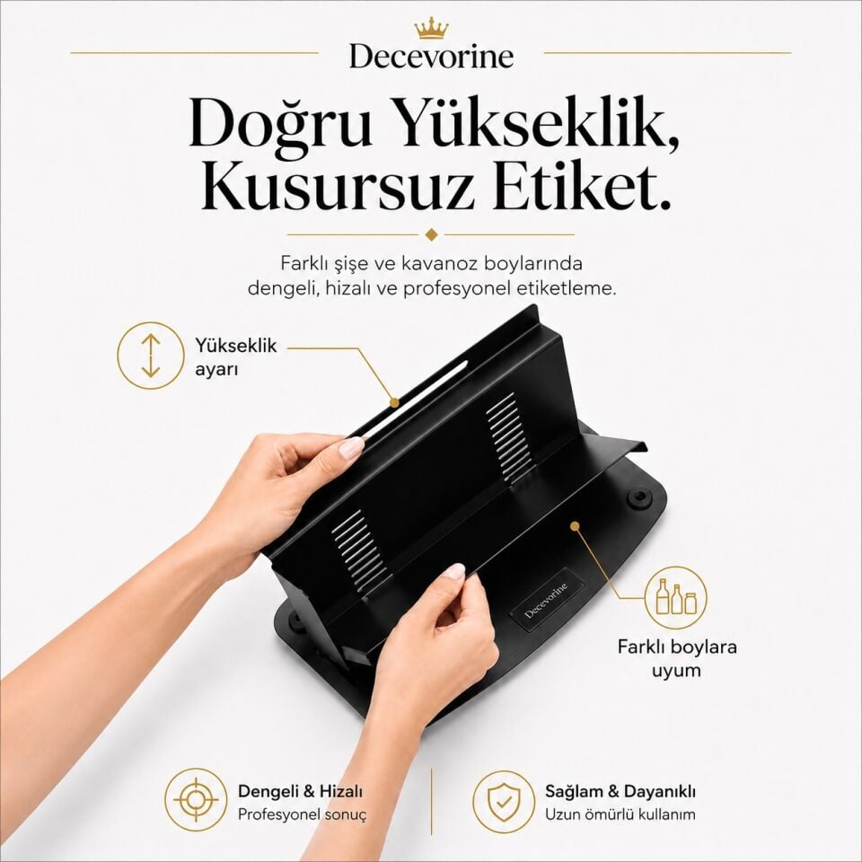 Metal Şişe Kavanoz Etiketleme Aparatı